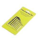 Biuuu 新しい7個の0.7mm - 3mmミニヘキサゴン16進アレンキーセットレンチのスクリュードライバツールキット