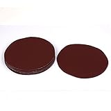 uxcell サンディングディスク サンドペーパーシート 10枚入り ルーファス 研磨布 150mm 400グリット