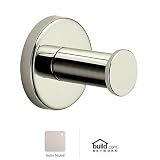 Rohl LO7STN Lo7 Lombardia Single Robe Hook, Satin Nickel [並行輸入品]
