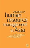 Advances in Human Resource Management in Asia