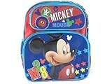 Disney Mickey Mouse M28 12" Toddler Backpack-A07647 [並行輸入品]