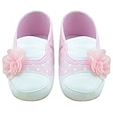 AmazingDeal ベビーシューズ 乳幼児 披露宴 滑り止め 蝶結び ファーストシューズ 軽い 女の子 柔らかい 赤ちゃん 歩きやすい 花柄✿ インドア (13cm)
