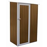 メタルシェッドJA 【ブラウン】 / JOY-A-BR / ###スチール物置JOY-A茶###