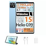 TECLAST T50 MINI 8インチ タブレットPC 120Hzリフレッシュレート MTK Helio G99 オクタコア Android 15 OS 20GB RAM 128GB ROM 4G LTE 2.4G+5G WiFi Bluetooth 5.2