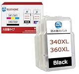 BC-340 / BC-360 キャノン 用 インク 360 BC-360XL 詰め替えインク 340XL/360XL 合計1本 TS5330 TS5130S TS5130 TS5430 MG3630 インク 純正 と併用可能