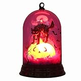 Xixi-colk カボチャナイトライト　ハロウィーン装飾 ハロウィン ナイトライト　照明　飾り 魔女 電池式 火炎灯 夜灯 フクロウ パンプキン 四色オプション