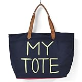 キャンバス マイ トートバッグ (NAVY)
