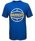 Adidas Golden State Warriors Ultimate S / SファンNBA Basketball Tee – Youth Kids L ブルー