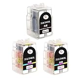 BC-310XL/BC-345XLBKブラック BC-311/BC-346XLCL/3色カラーx2合計3個セット キャノン用詰め替えインクカートリッジ大容量 対応プリンター: PIXUS MP493 MP490 MP480 MP280 MP270 MX420 MX350 iP2700 TS3130S TS3130 TS203 TR4530