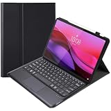 Wireless Bluetooth Keyboard Cover for Lenovo Yoga Tab Plus 12.7" (TB520) | Lenovo Yoga Pad Pro AI (2024) 12.7", Keyboard Case & Trackpad Mouse