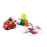 BrickLand Large Brick Building Set, 13PCS. Blazing Gas Station Toy Set Red | Item no. 103 [並行輸入品]
