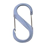 NITE-IZEナイトアイズ S-BINER PLASTIC エスビナープラスチック(カラビナ) No.8 6パック スモークブルー・SBP8-03-27