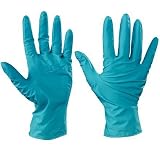 Touch N Tuff Nitrile Gloves Powder-Free Green X-Large (Case of 100) [並行輸入品]