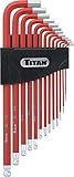 Titan 12713 Sae 13 Pc Long Ball End Hex St