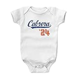 500レベル's Miguel Cabrera Infant & Baby Onesieロンパース – デトロイト野球ファンギアの公式ライセンスMLB Players Association – Mi