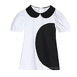 DIAMONDO 2017キッズベビーガールズコットンショートスリーブTシャツ襟アーチBatシャツ( 1 – 6歳)