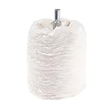 バフ 研磨バフ コットン 研磨モップ バフ磨き ポリッシャー用 洗車用 電動ドリル用 研磨ヘッド 円筒形 車輪/金属/ジュエリー/セラミックス/鏡面 垢取り用 60mm