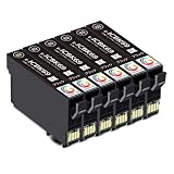 ICBK69ブラック6本セット 互換インクカートリッジIC69 砂時計インク 対応プリンター:PX-045A PX-046A PX-047A PX-105 PX-405A PX-435A PX-436A PX-437A PX-505F PX-535F PX-S505 インクタンク 大容量タイプ/ICチップ付残量表示可能