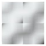 ユーパワー PLADEC ウォールアート ラフ (ホワイト) PL-05825