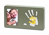 Baby Art Duo Paint Print Frame (Taupe & Sun) by Baby Art