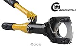 CGOLDENWALL φ50mm銅アルミケーブル、外装ケーブル手動油圧式ケーブルカッター ワイヤカッター 電設　通信事業 トラフィック　交通　造船業界　冶金　石油化学等に勧め 