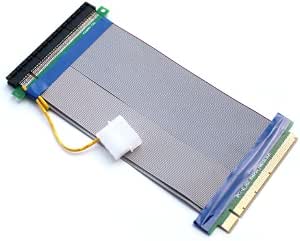 Maclab Pci Express X16バス 延長ケーブル 150mm 補助電源コネクタ付 相性保証付き Amazon Co Jp