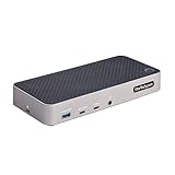 StarTech.com ドッキングステーション USB-C 3画面 4K HDMI DP 100W 5x USB LAN 多機能Type-Cハブ 116N-USBC-DOCK
