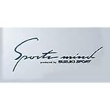 スズキ純正 アルト (SUZUKI ALTO) 【ステッカー（スポーツマインド） 】【マルチカラーメタリック（ブルーペース）】【HA36S(1型)】【HA36V(1型)】【VP】【F】【L】【S】【X】【TURBO RS】【WORKS】