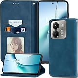 対応 XIAOMI POCO M7 PRO 5G ケース シャオミ ポコ m7 プロ 5g カバー xiaomi poco M7 pro スマホケース 手帳型 カードスロット、キックスタンド レザー(ネイビー)