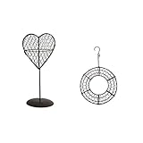 Flameer 2セット　おしゃれ　スタンド　多肉植物　鉢　プランター　植物　ホルダー　飾り物　アイアン製　デコレーション