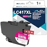 LCL Brother用 LC417XL LC417XLM 顔料 (1パック マゼンタ) 互換インクカートリッジ 対応機種：Brother MFC-J5800CDW MFC-J7500CDW MFC-J7600CDW HL-J7010CDW