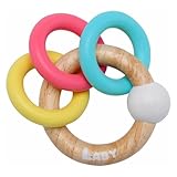 [エデュテ ベビー＆キッズ] Edute baby＆kids 3RINGS（スリーリングズ）ラトル ガラガラ ベビー LABY ベビーサイズのリングラトル