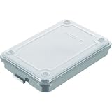 TRUSCO(トラスコ) トランク型工具箱 154X105X29 シルバー T-15SV