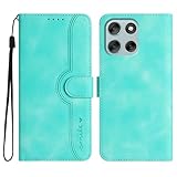 Gedurya moto g66j 5G ケース 手帳型 moto g66y 5G ケース 通用 帽子 シェイプ Motorolaに適合する モトG66j 5G ケース 手帳型 スタンド機能 SIMフリー ワイモバイル 5G対応 マグネット式 motorola G66y 5G スマホケース 携帯カバー 財布型 - ブラック