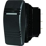 Blue Sea 8282 Water Resistant Contura Switch - Black by Blue Sea Systems [並行輸入品]