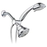 DreamSpa 19-setting 3 Way 2 in 1高級シャワーコンボシステム。マルチ関数shower-head /ハンドヘルドシャワーコンボセットbyトップブランドメーカー