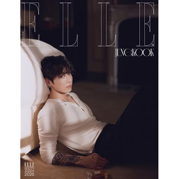 Amazon.co.jp: [D TYPE] 韓国雑誌 ELLE (エル) 2026年 1月号 (BTS 防弾