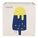 kaikai & ash キャンバスボックス 13インチ － Blueberry Lemon Popsicle