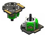 ElecGear 2個 HALL ジョイスティック交換用のeSwap コントローラー ミニスティック、MCU キャリブレーションおよびホール電磁制御スティック付き PCB アセンブリ モジュール – (モデル A)