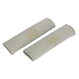 ペア車の安全シートベルトシートベルトのショルダーパッドスリーブプロテクターグレー