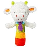 1990年代Adorable Plush Sheep Baby Rattlesキュートソフト人形Soothing Rattle