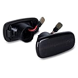 GemPro 30セルシオ プリウス20 サイドマーカーled シーケンシャル ウィッシュ10系 RAV4 アイシス10系 シエンタ80系 プログレ10系 ブレビス10系 アリオン240系 ウィルサイファ70 クラウンエステート170 イスト60 カローラスパシオ120 bB ファンカーゴ20 マーク2ブリット110系 ランドクルーザー200系などトヨタ適用 流れるウインカー 2個(スモーク)