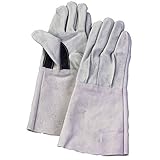 ウイングエース　床革手袋　溶接5P　フリーサイズ　No.60　10双