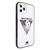 【 new balance 正規品 】 iPhone12 iPhone12 Pro ケース 「 トライアングル 」 ニューバランス 6.1インチ 背面 クリア 透明 アイフォン12プロ ブランド スマホケース (フラワー柄)