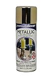 General Paint & Manufacturing PDS-91 Premium Decor Metallic Spray Paint with 360-Degree Spray Tip, G