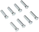 エイチケービー(Hkb) ハブボルト 日産 10mm 8個 M12×P1.25mm クロームモリブデン鋼/S45C シルバー サラ ヘッド