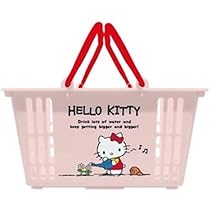 サンリオ　ハローキティ　大きめサイズ　マグネットバスケット　1998年日本製 サンリオ ハローキティ 大きめサイズ マグネットバスケット 1998