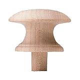 ノブ、Shaker , Maple , 2 " Dia。、3 / 4 " Tenon ( 10 )