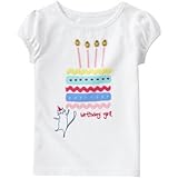 ジンボリー GYMBOREE/ バースデイガールティ ホワイト トップス半袖Tシャツ 18～24ヶ月【並行輸入】