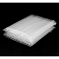 日本製 タピオカストロー 半透明 50本セット 直径12mm×長さ180mm (約) タピオカ用ストロー